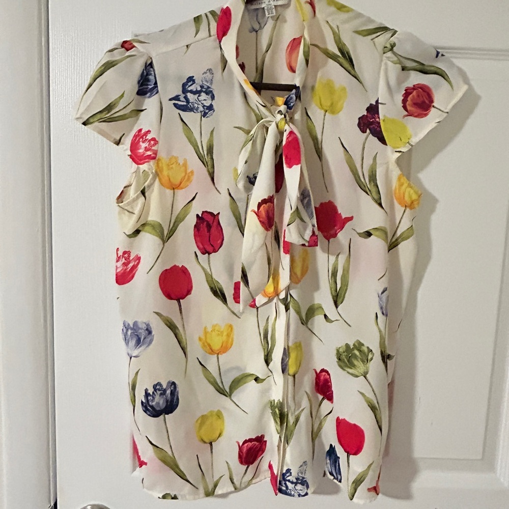 SOLD Maison d’Amélie Paris Tulip Blouse XS